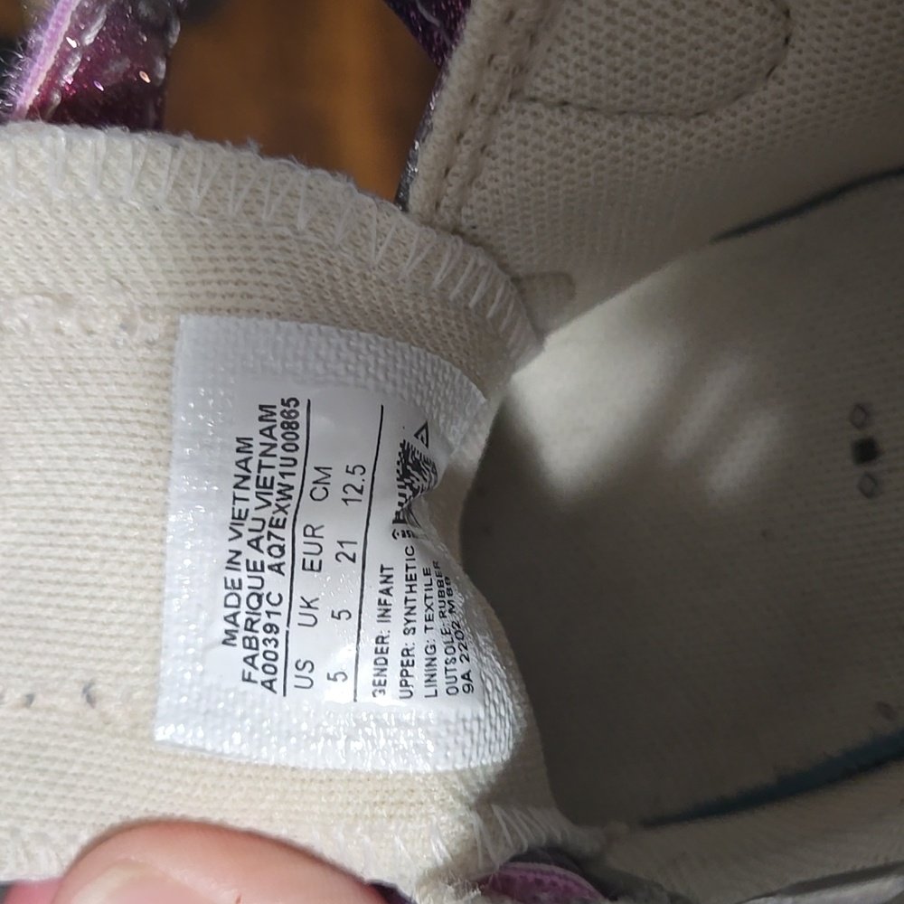 Converse Pink and Blue Infant Sneakers
